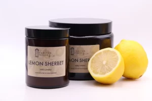 Lemon Sherbet candles