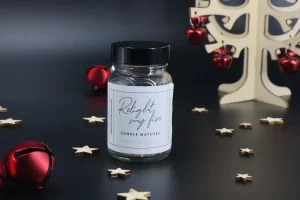 Candle Matches with 'Relight my fire' on label