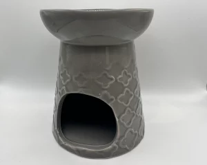 Grey wax burner